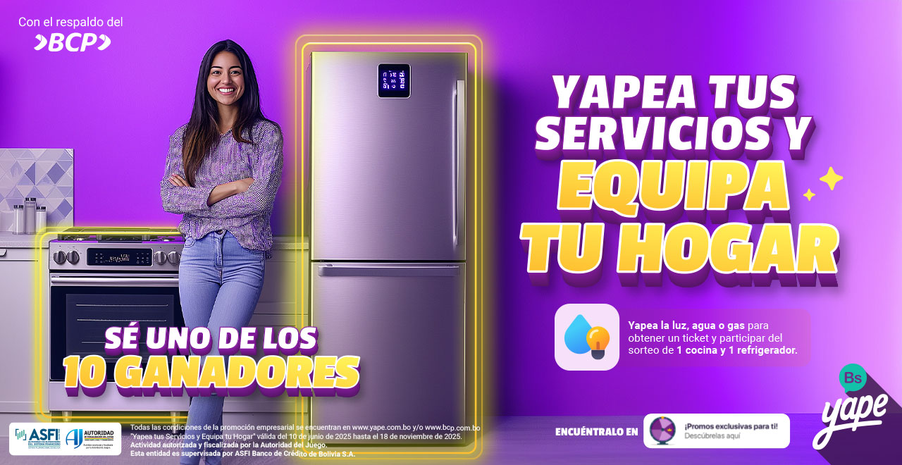 Yapea tus Servicios y Equipa tu Hogar