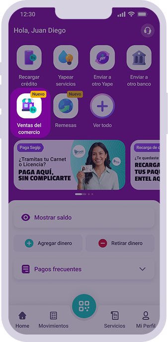 paquetes Entel yape