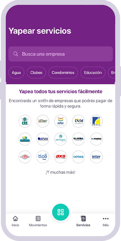 Pago de servicios básicos