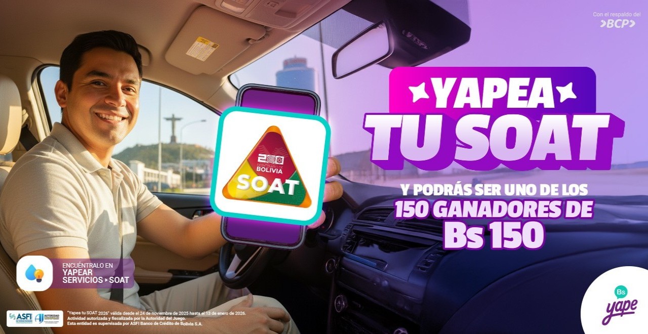 Yapea tu SOAT 2026