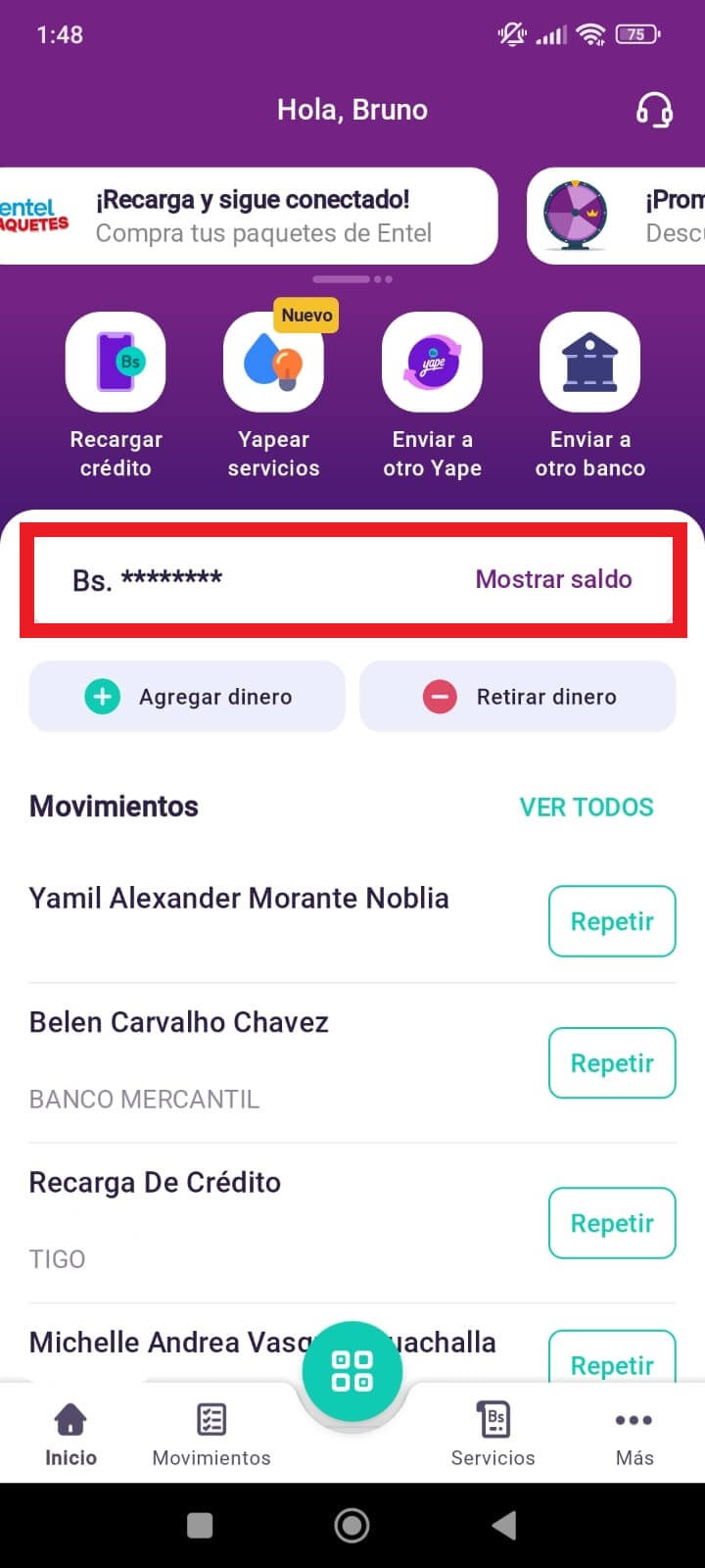 yape ach